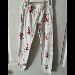 Hanna Andersson girls ballerina pajama bottoms / night pants size 4